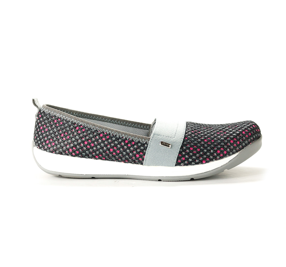 Flat Urbano Flexi Con Material Tejido Para Mujer - Estilo 28305 Negro |  Flexi Tienda Oficial en Línea